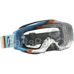 Scott 221330-4045041; Tyrant Goggle Fade White / Blue With Clear Lens