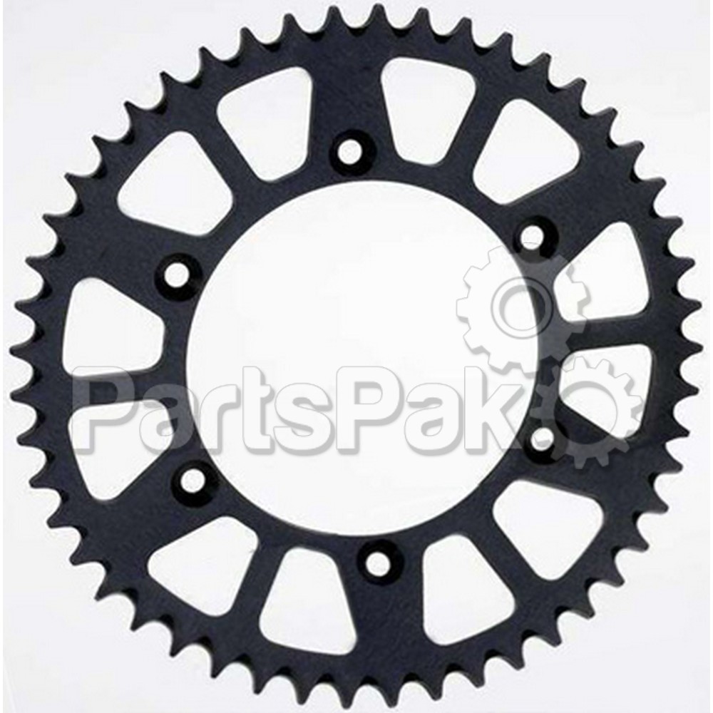 Sunstar 5-354749BK; Rear Sprocket Aluminum 49T (Black)