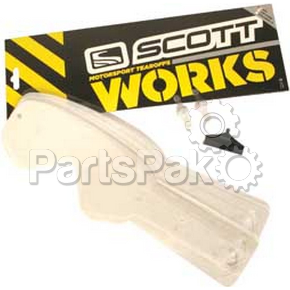Scott 219708-223; Hustle Goggle Works Standard Tearoffs 20-Pack