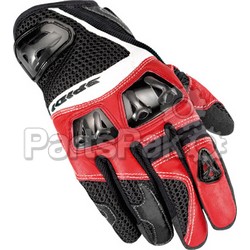 Spidi C27-021-3X; Jab-R Leather Gloves Black / Red 3X