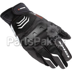 Spidi B43-011-2X; Wake-E Tex Gloves Black / White 2X