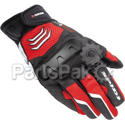 Spidi B43-021-3X; Wake-E Tex Gloves Black / Red 3X