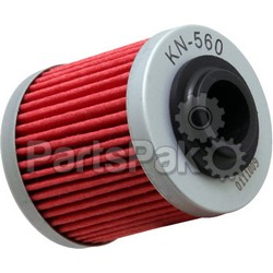 K&N KN-560; Oil Filter (Black); 2-WPS-56-0560
