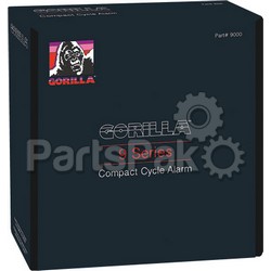 Gorilla 9000; Compact Cycle Alarm W / Remote