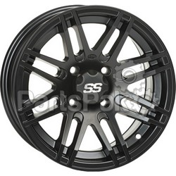 ITP (Industrial Tire Products) 1228559536B; Wheel, Ss316 Matte Black 12X7 4/115 5+2
