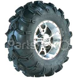 ITP (Industrial Tire Products) 41418R; Mud Lite Xl Wheel Kit Ss108 Black 26X10-12