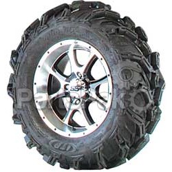 ITP (Industrial Tire Products) 41432R; Mud Lite Xtr Wheel Kit Ss108 B Lack 27X9-14