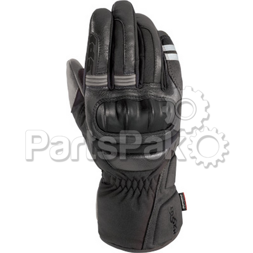 Spidi C46-026-3X; Motorrad Leather H2Out Gloves Black / Grey 3X