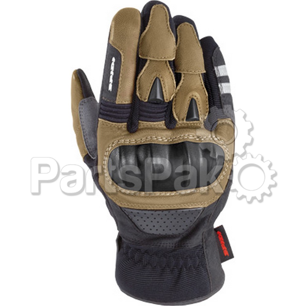 Spidi C44-233-3X; T-Road Gloves Black / Tan 3X