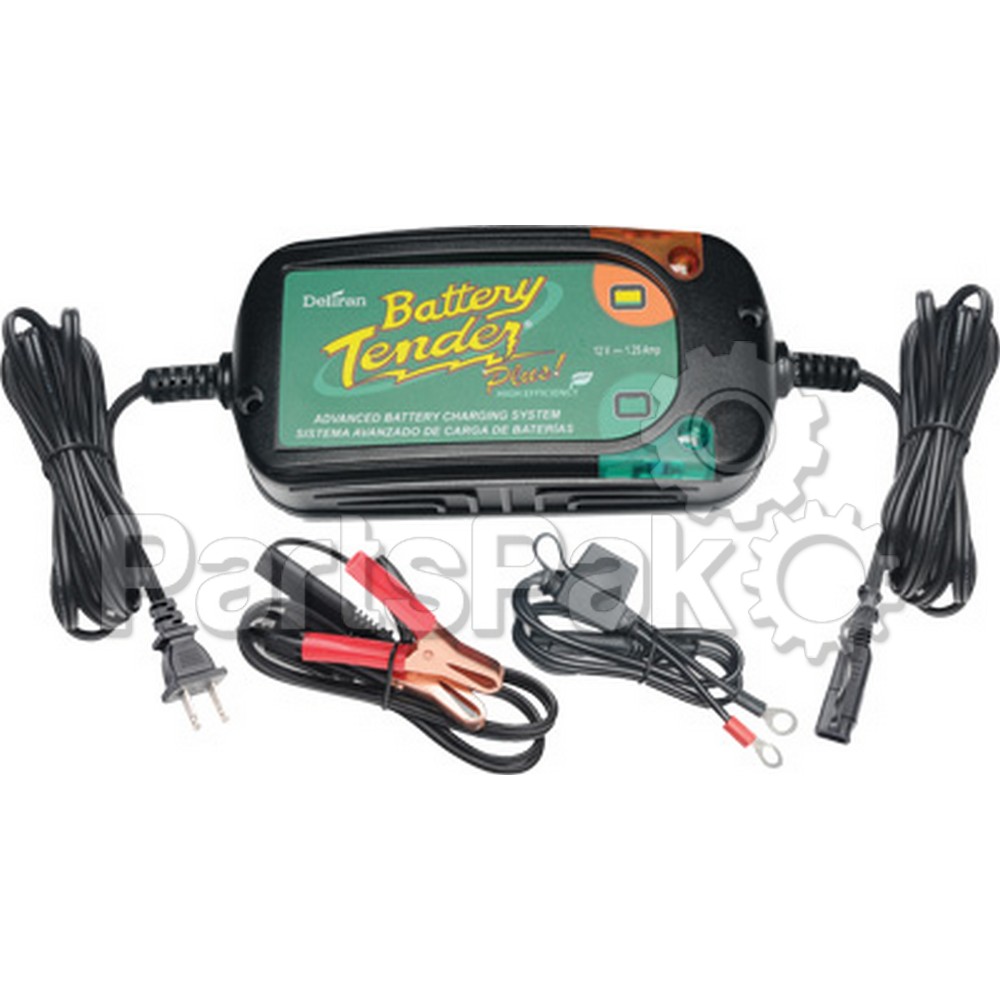Battery Tender 022-0185G-DL-WH; Battery Charger Plus 1.25Amp