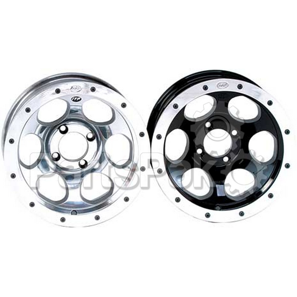 ITP (Industrial Tire Products) 1428203536B; Wheel, Itp T7 14-inch Bk Sport Lock