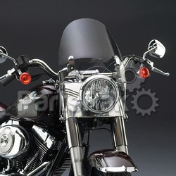 National Cycle N21927; SwitchBlade Deflector Clear Windshield Harley Davidson FL Softail; 2-WPS-562-2582C