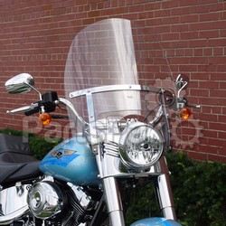 National Cycle N2210; Touring Heavy Duty Windshield (Clear)