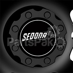 Sedona CP-A8-110B-S; Wheel Cap Black Fits All Spyder & Badlands; 2-WPS-570-0003