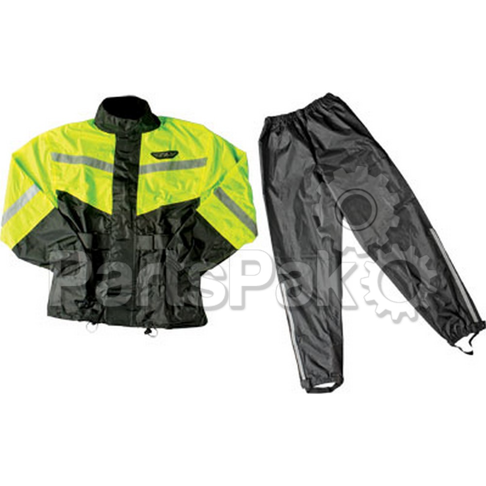 Fly Racing 478-8015-5 5692; 2-Pc Rain Suit