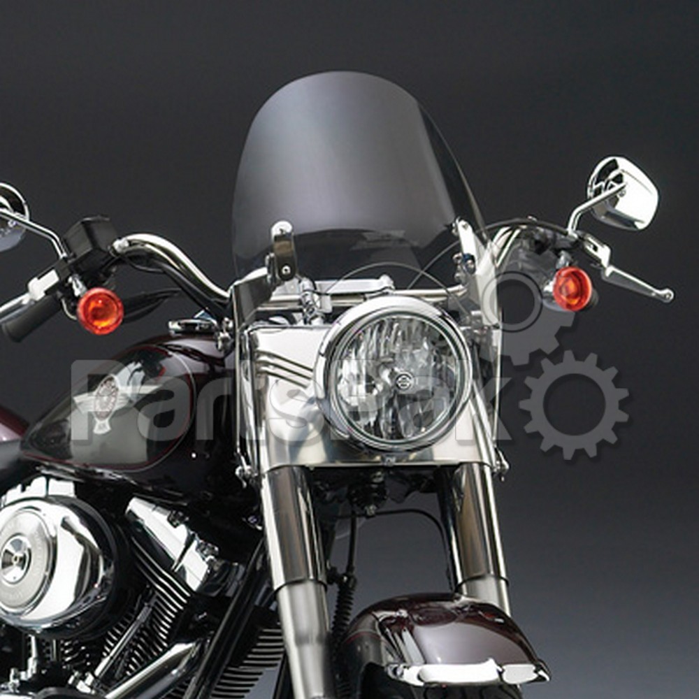 National Cycle N21927; SwitchBlade Deflector Clear Windshield Fits Harley Davidson FL Softail