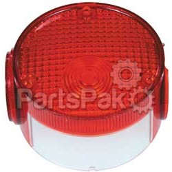 Chris Products DH2R; Turn Signal Lens (Red); 2-WPS-60-1357
