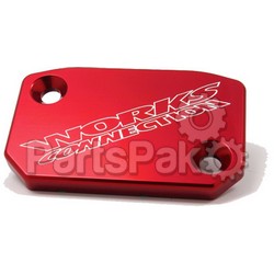 Works Connection 21-075; Brembo Clutch Cover (Red); 2-WPS-66-21075