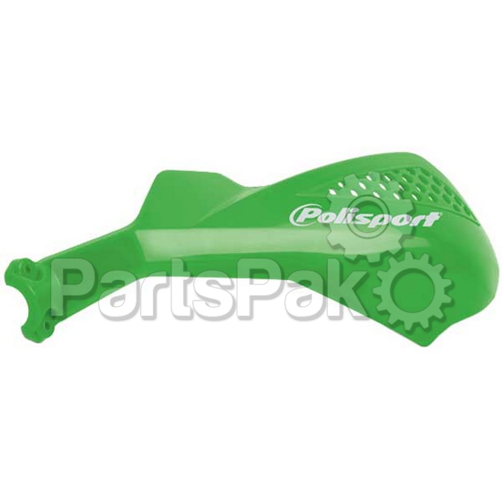 Polisport 8304100008; Sharp Lite Handguards With Mounting Kit (Green)