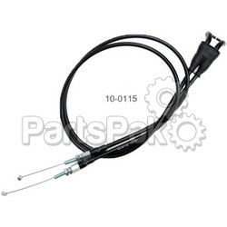 Motion Pro 10-0115; Black Vinyl Throttle Push-Pull Cable Set; 2-WPS-70-1115