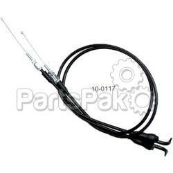 Motion Pro 10-0117; Black Vinyl Throttle Push-Pull Cable Set