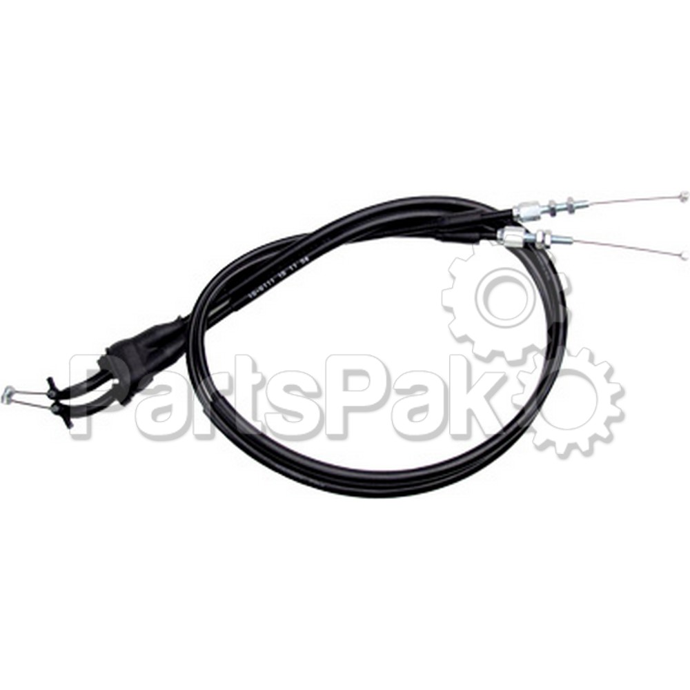 Motion Pro 10-0111; Black Vinyl Throttle Push-Pull Cable Set