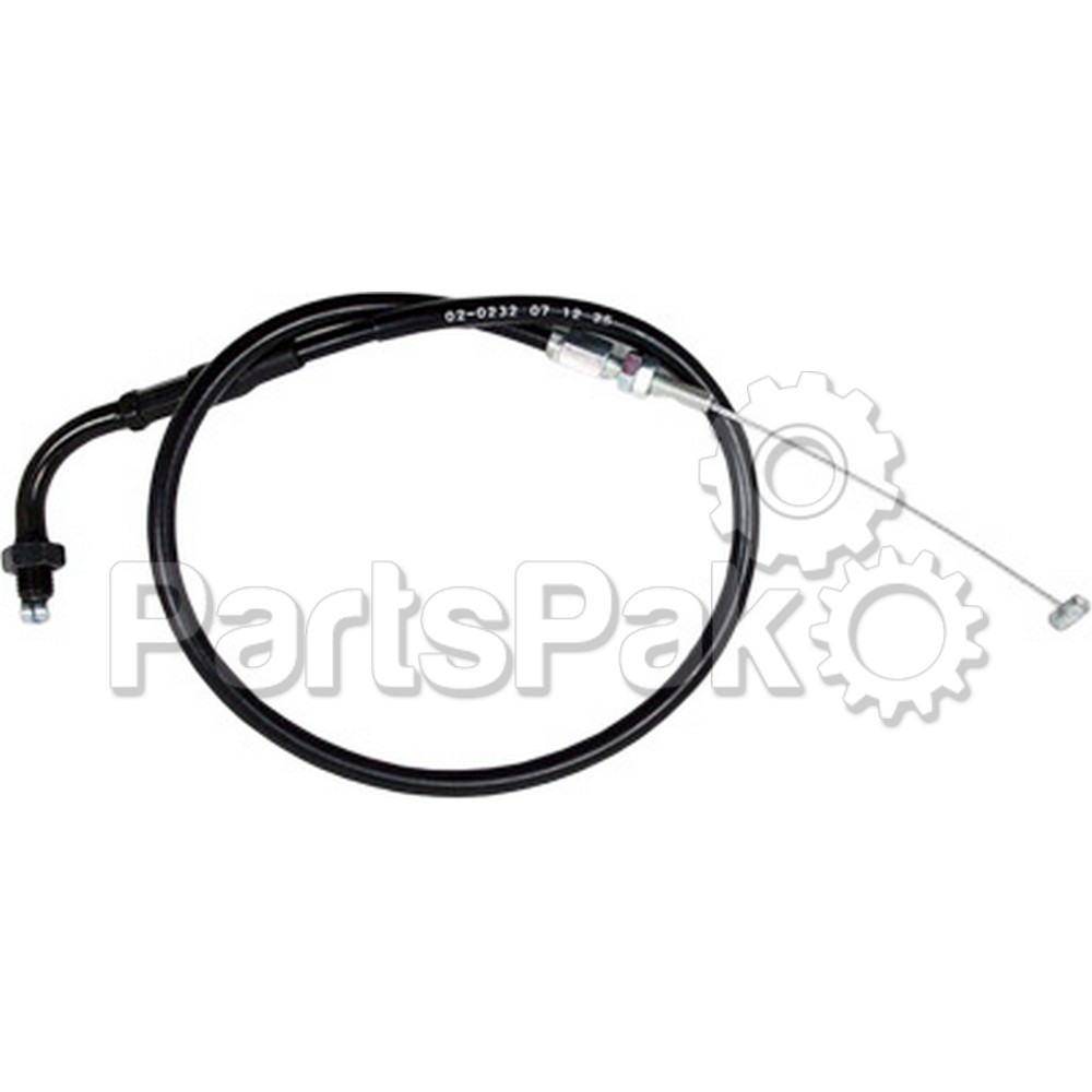 Motion Pro 02-0232; Black Vinyl Throttle Pull Cable
