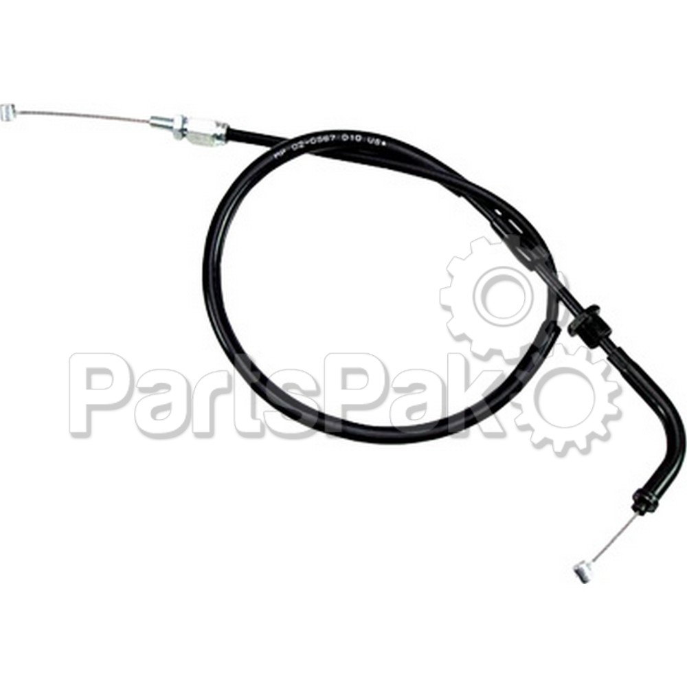 Motion Pro 02-0567; Black Vinyl Throttle Push Cable