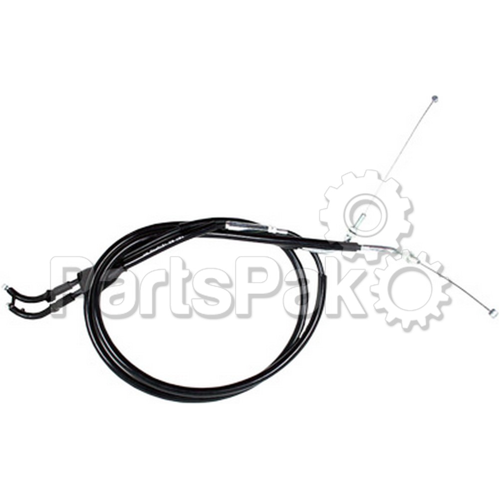 Motion Pro 04-0131; Black Vinyl Throttle Push-Pull Cable Set