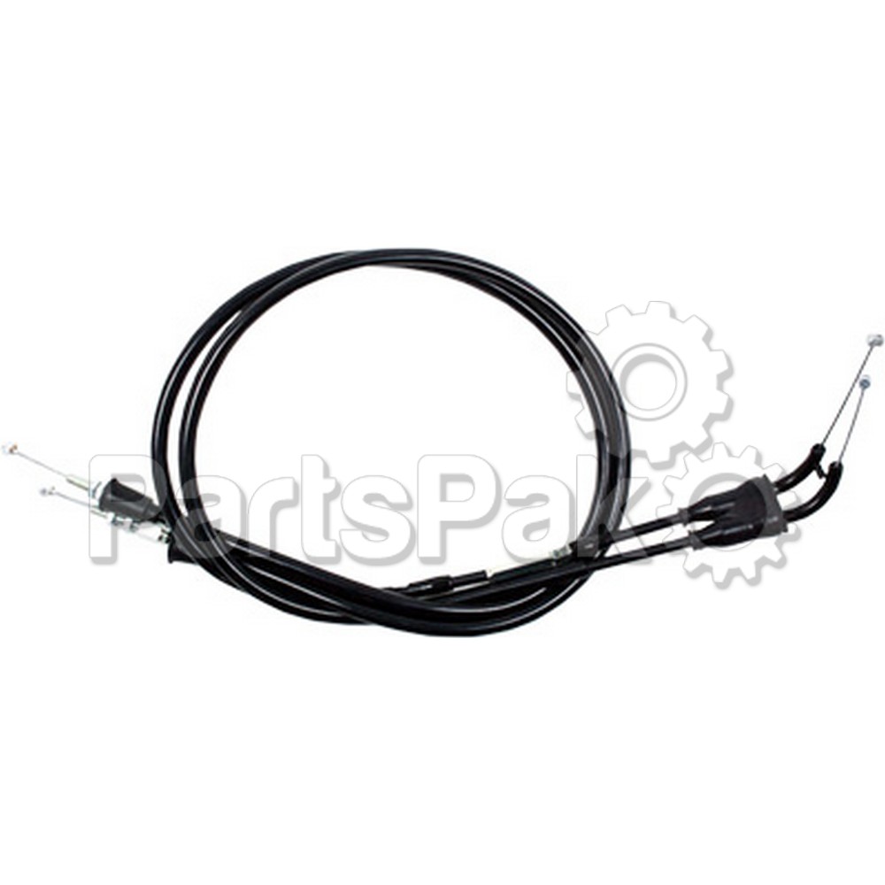 Motion Pro 04-0278; Black Vinyl Throttle Push-Pull Cable Set