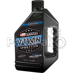 Maxima 40-03901; V-Twin Sportster Gear & Chain Case Oil 32Oz; 2-WPS-78-99923