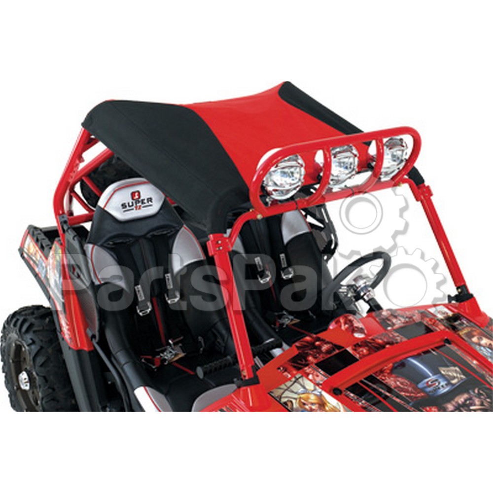 Speed 875-201-82; Bimini Top (Black / Red)