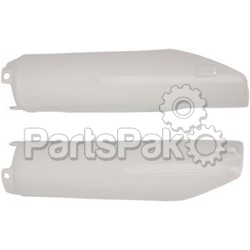 Acerbis 2115040002; Lower Fork Cover Set White