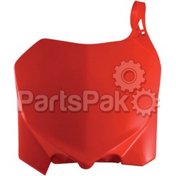 Acerbis 2141850227; Front # Plates Red Fits Honda CRF450R; 2-WPS-21418-50227