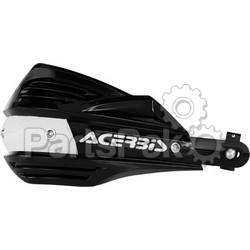 Acerbis 2374190001; X-Factor Handguards Black; 2-WPS-23741-90001