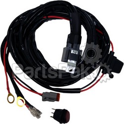 WPS - Western Power Sports 40193; Rigid Wire Harness 10-30-inch  Ligh T Bar; 2-WPS-652-87056