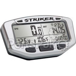 Trail Tech 71-503; Striker Digital Gauge Kit (Silver)