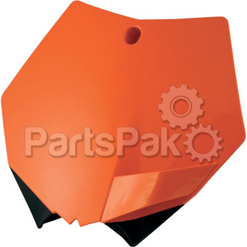 Acerbis 2082020237; Front Number Plate (Orange)