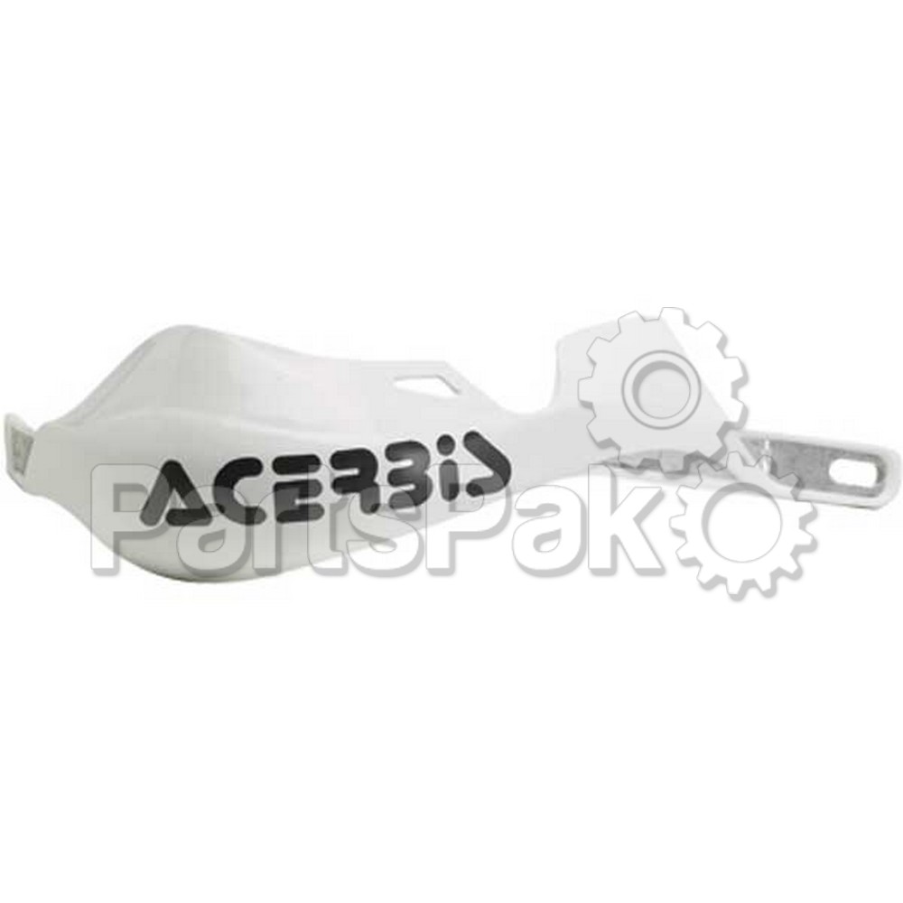 Acerbis 2142000002; Rally Pro Handguards (White)