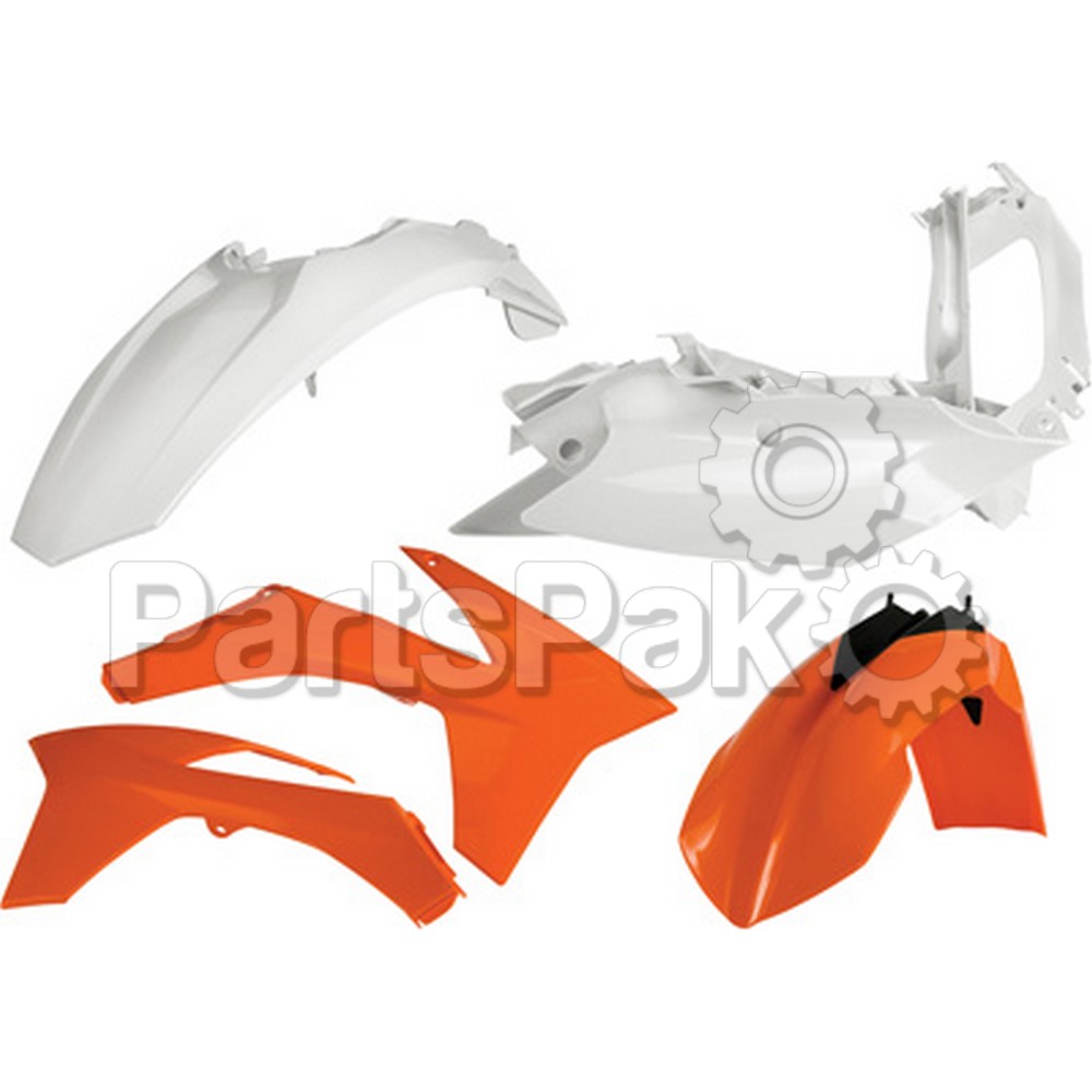 Acerbis 2205473593; Plastic Kit Orig Fits KTM