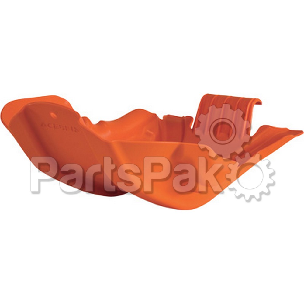 Acerbis 2250270237; Skid Plate Orange