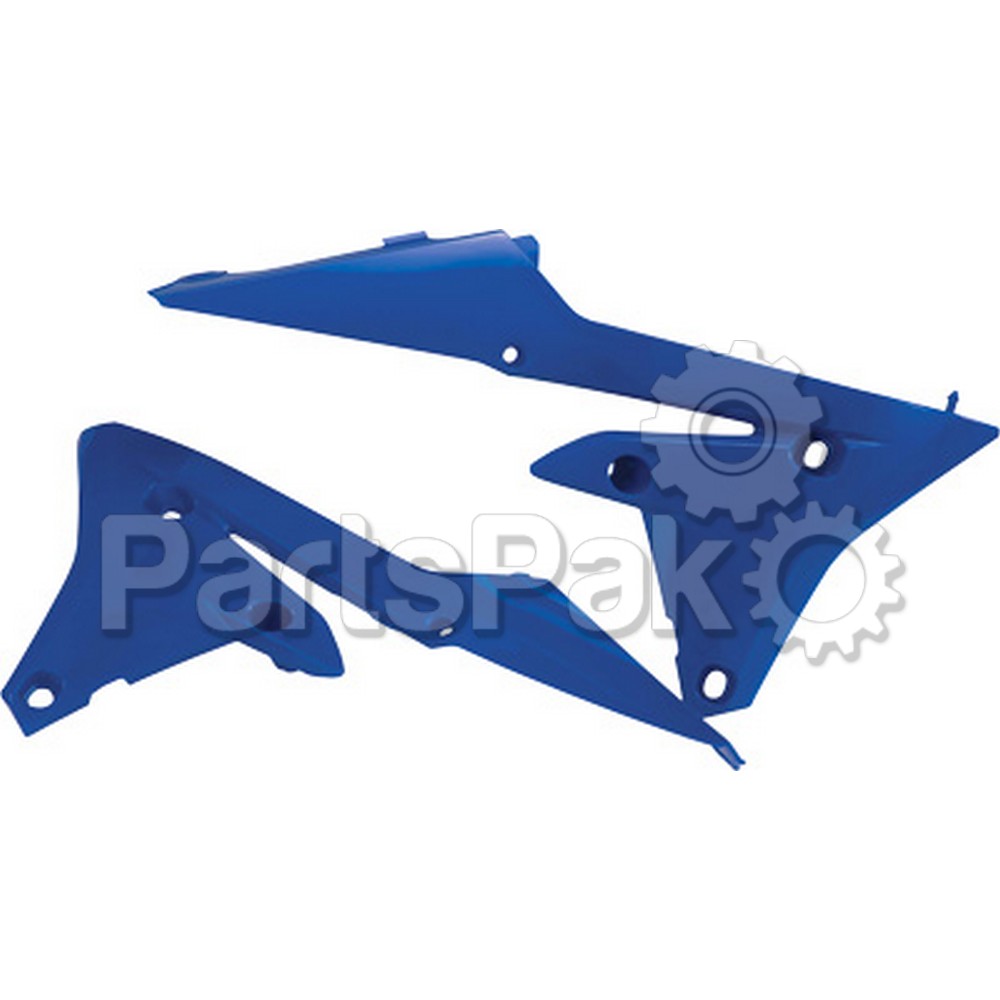 WPS - Western Power Sports 2374150003; Lower Radiator Shrouds Blue Yz