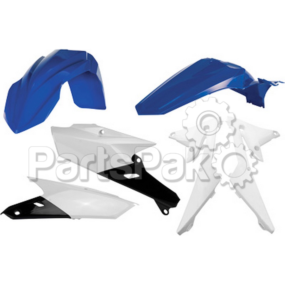 WPS - Western Power Sports 2374184585; Plastic Kit Blue Orig '14 Yzf2 50/450