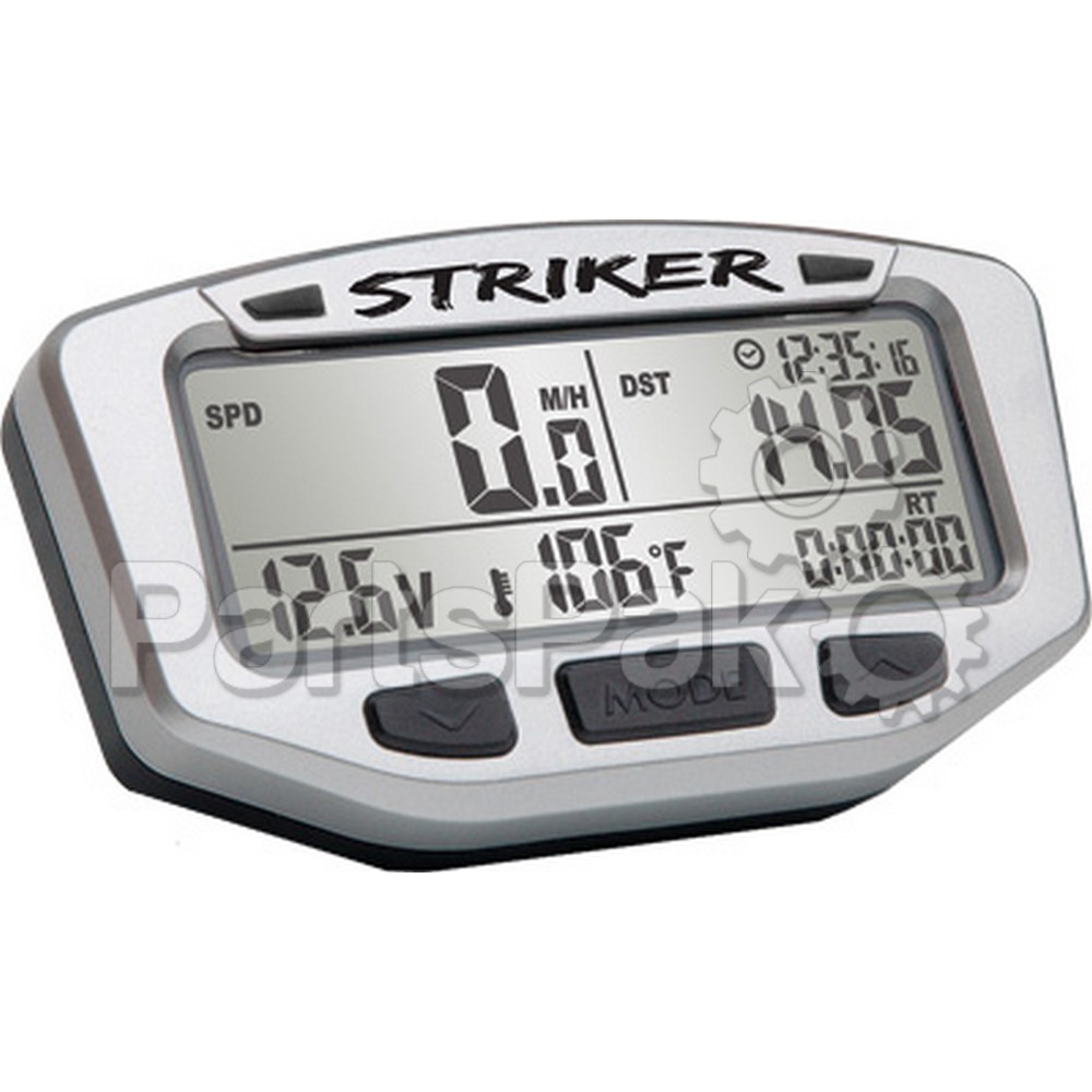 Trail Tech 71-900; Striker Digital Gauge Kit (Silver)