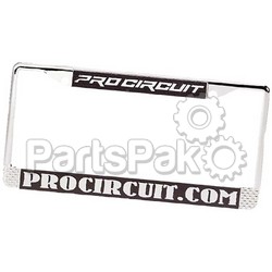 Pro Circuit PC1005-1300; License Plate Frame Chrome