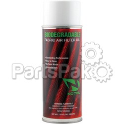 No Toil NT302; Fabric Air Filter Oil 12Oz