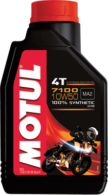 Motul 104097; 7100 Synthetic Oil 10W-50 Liter