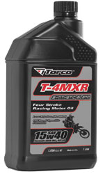 Torco T672055CE; T-4R 4-Stroke Synthetic Blend Motor Oil 20W-50 Liter