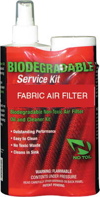 No Toil NT308; Fabric Air Filter Service Kit