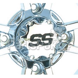 ITP (Industrial Tire Products) C137SS; Ss Alloy Ss312 & S6 Chrome Cap